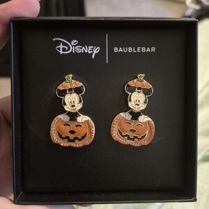 BaubleBar Disney Halloween Earrings - Orange and Black #334